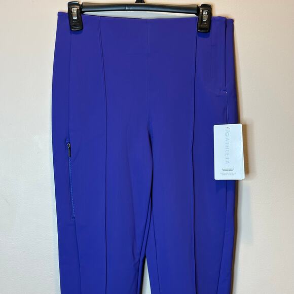 NWT Athleta Glacier Snow Skinny Pant Ski Pants Purple Womens Size 8 Leggings - Picture 5 of 16